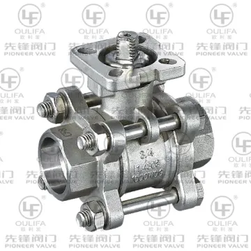 3PC Ball Valve Socket-Welded (PQ6C1F)