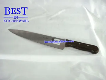 Cook knife, rosewood handle