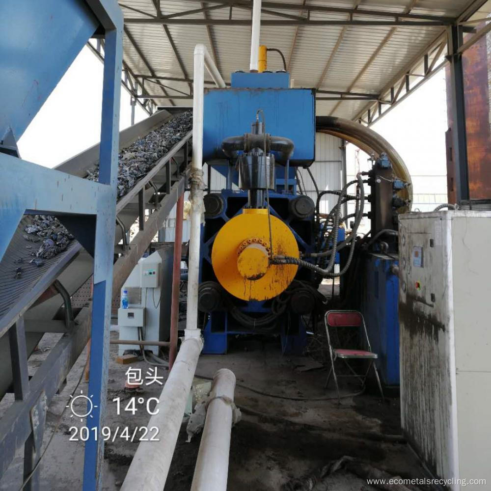 Scrap Steel Chips Briquetting Press Machine Equipment