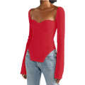 Women Casual Square Neck Sweater