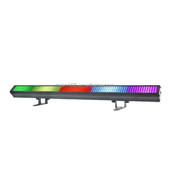 High-Quality RGB Pixel Color Bar Lights with DMX Control, Strobe Wash, and Wall Washer Lighting Effects