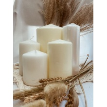 Pillar candle customized color candle for home decor