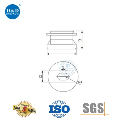 SUS Glass Sliding Door Point Fixed Clamp Accessories