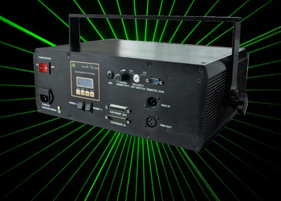 Ilda Db25 F/m Single Green Laser Projector Dmx512 For Outdoor Concert