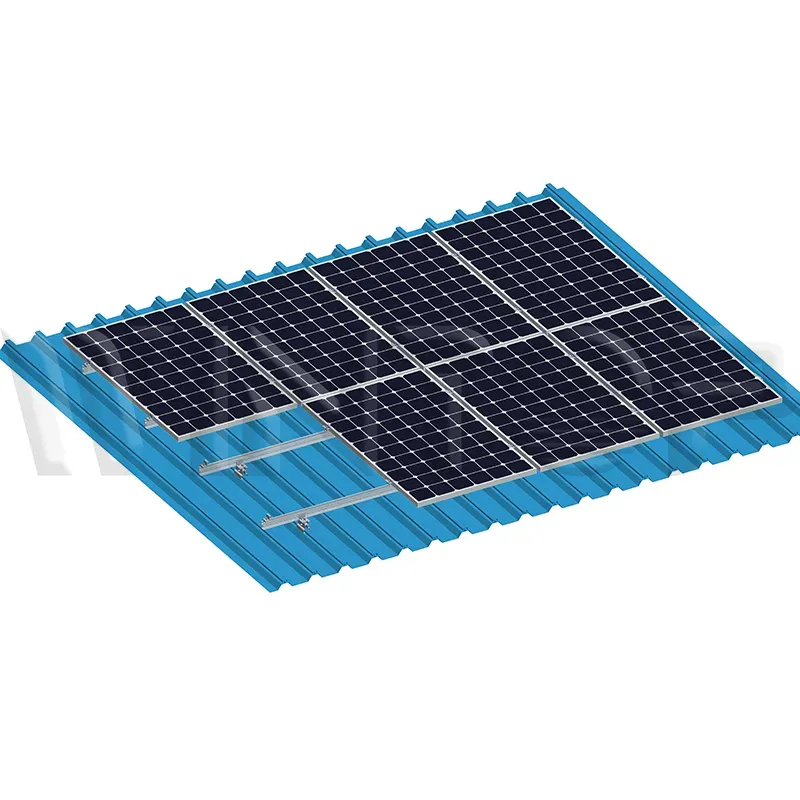 Solar Rail Racking System for Tin Roof PV Modules