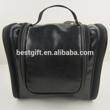 hot sale pu traveling bag, travel kit, wash bag, toilet bag, convenient for traveling