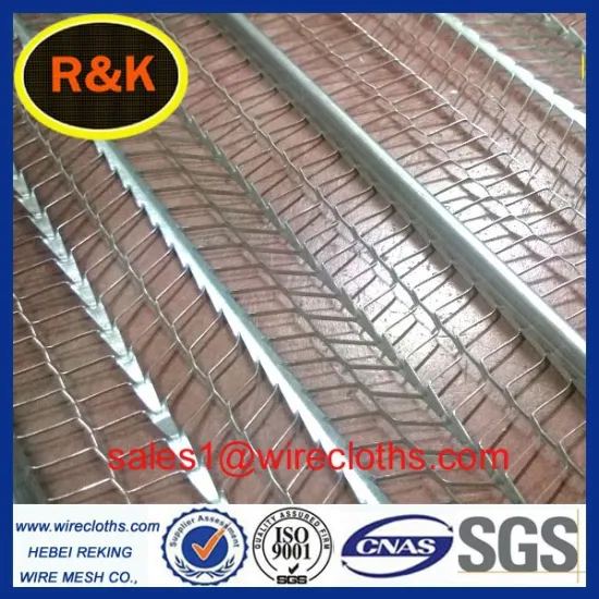 High-dip Galvanized steel rib lath from China manufacturer