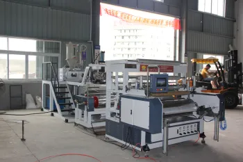 Single-layer cast stretch film manufacturing machine