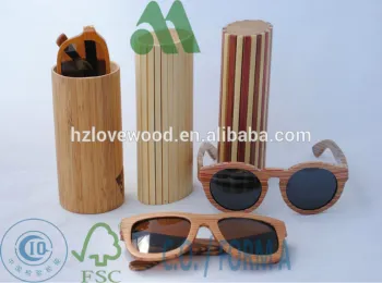 Bamboo Sunglass and Bamboo Case Popular Sales