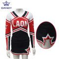 Aangepaste middelbare school cheerleading uniform