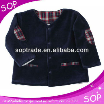 High Quality Baby Jackets V-Neck Coat Infant Long Coats Outwear Toddlers Boys Clothing