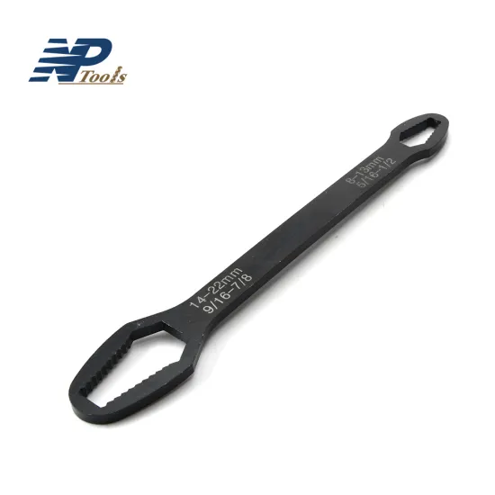 NAIPU Adjustable Spanner: 8-22mm Double-End Self-Tightening Household Maintenance Tool