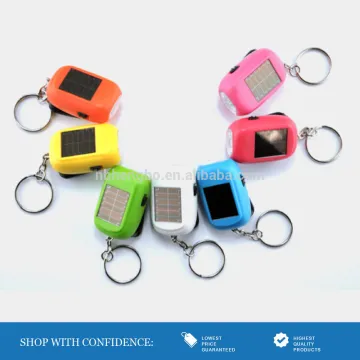 Dynamo Rechargeable Solar LED Keychains Lights