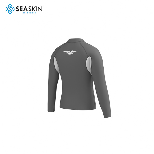 Seaskin 2mm Long Sleeve Custom Print Wetsuit Tops