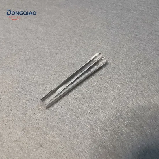 High-Quality Transparent Acrylic Plexiglass Wedge Light Guide Rod Prism