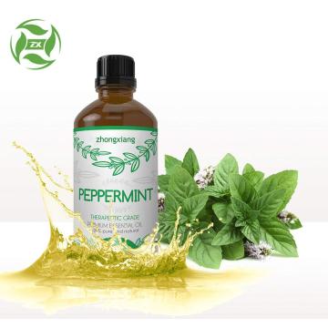 Aceite de menta al por mayor para el cuidado del cabello y la piel