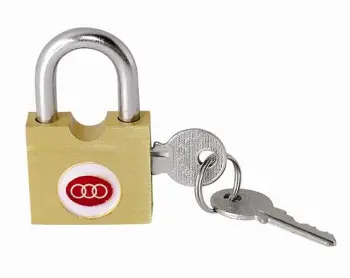 Side-Open Brass Padlock