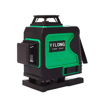 Lazer Level Green Beam Laser Cross 16 Line Self-Leveling 4D Auto Rotary Construction Tool