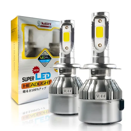 Super Bright Aurora H4 LED Headlamp Car Bulbs with Fan