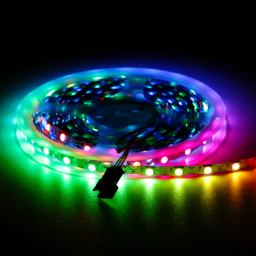 Strip flexible LED RGB de Dream RGB IP20 con aplicaciones de control remoto