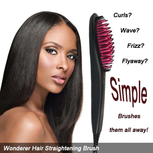 The Brush Which Can Straighten Hair