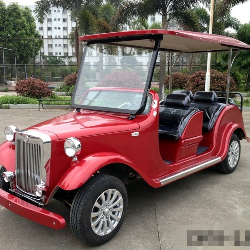 Jinghang 4 seat gas powered classic golf cart
