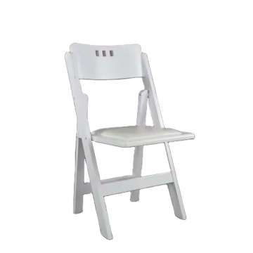 High Quality White Garden Party Folding Chairs for Wedding and Events