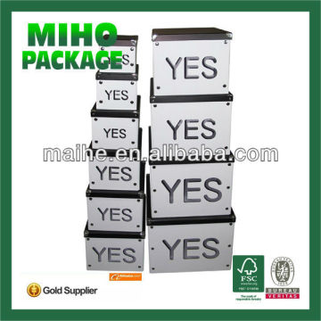 paper pillow box/top and bottom paper box/household paper box