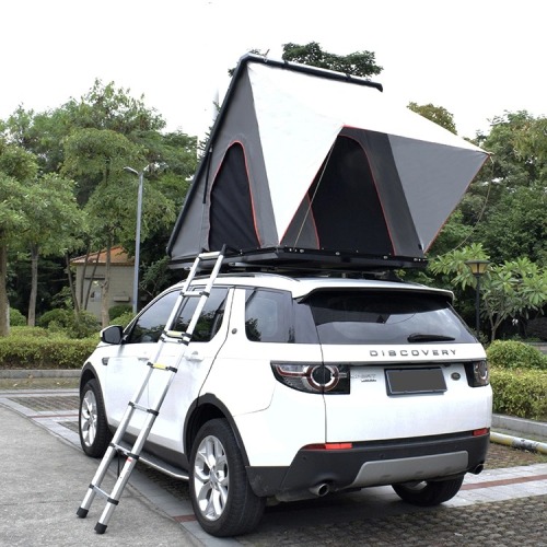 Full Aluminum Diagonal Shell Hard Shell Rooftop Tent