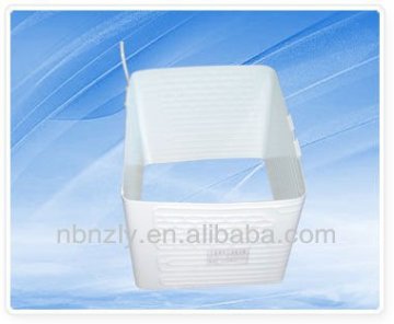 Conventional refrigerator finned tube evaporator