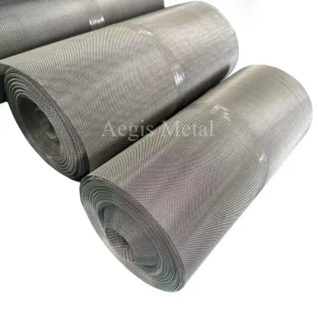 Niobium Wire Woven Mesh Filter Screen for Petrochemical Heat Exchangers