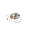 Minimalistische moderne Heimdekoration Betonschale