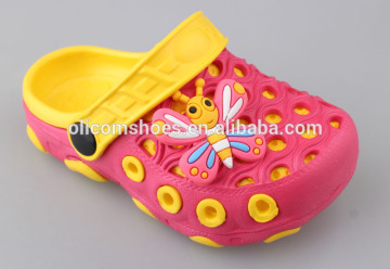 Fashion and colorful eva clog flipflop sandals fro kids