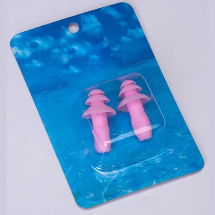 Comfortable and Waterproof Reusable Silicone Swimming Earplugs Manufacturer