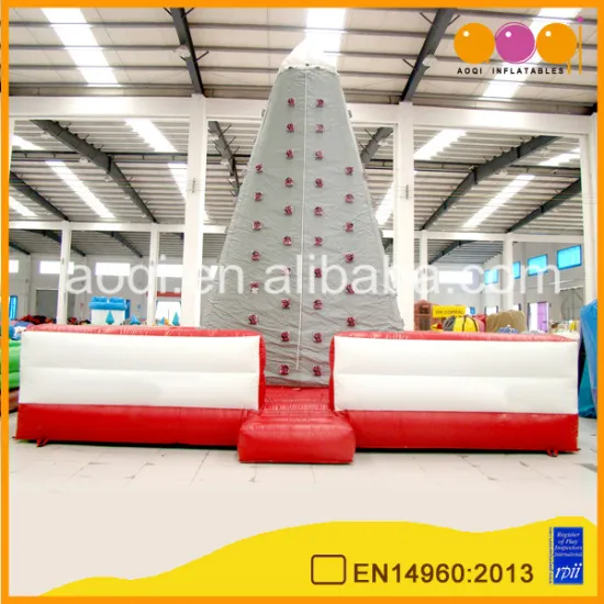 7 meters high rock climb inflatable climbing wall for sale climbing mountain in inflatable bouncer