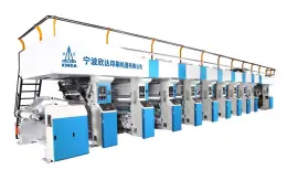 EST series shaftless drive rotogravure printing machine