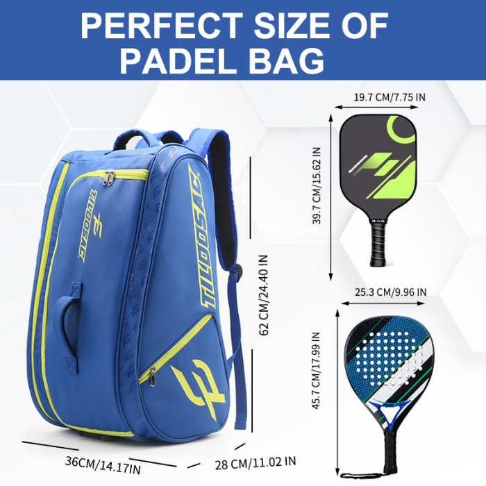 High Quality Padel Bag with Modern Pickleball Style