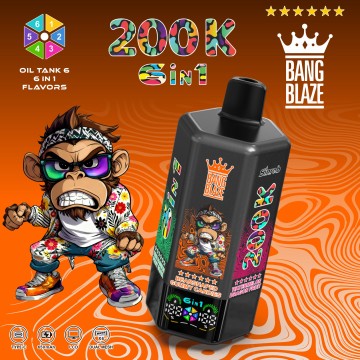 Bang blaze 200k พัฟ vape ดั้งเดิม