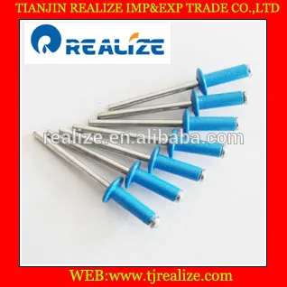 pop types sizes of blind rivets