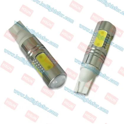 7.5w high power leds car bulbs t10 light 501 leds
