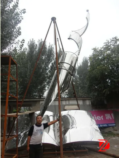 Stainless steel sculpture