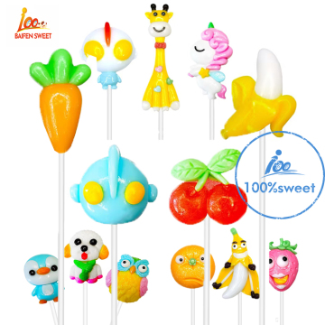 Wholesale Premium Cartoon Lollipops - High Quality Factory Produced Assorted Flavors