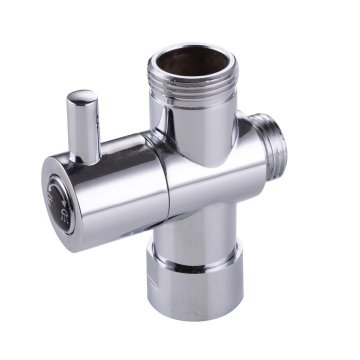 1/2-inch chromed quick open bathroom angle valve