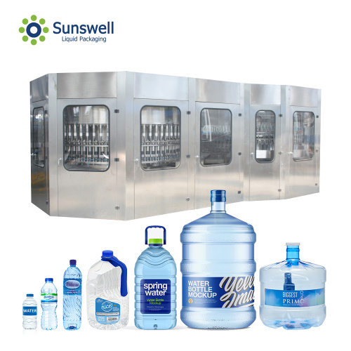 High Combi Water Bottling Production Water Filling Machine