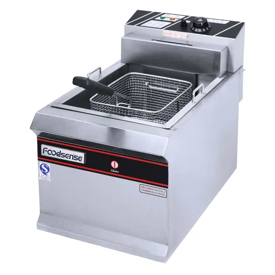 2020 Population 1-Tank 1-Basket Commercial Stainless Steel Industrial Fryers Electric with Cover