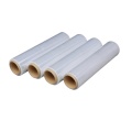 Transparent stretch plastic film