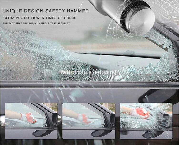 safety hammer car charger