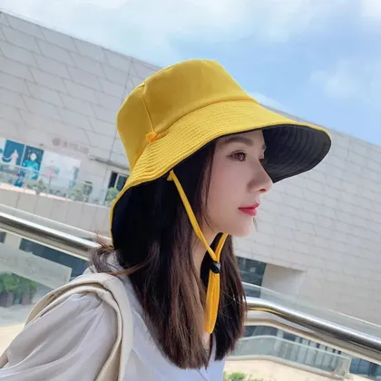 Outdoor sunscreen custom fisherman hat bucket hat