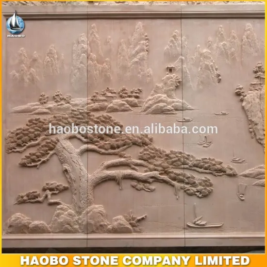Wholesale Natural Sandstone wall relief sculpture