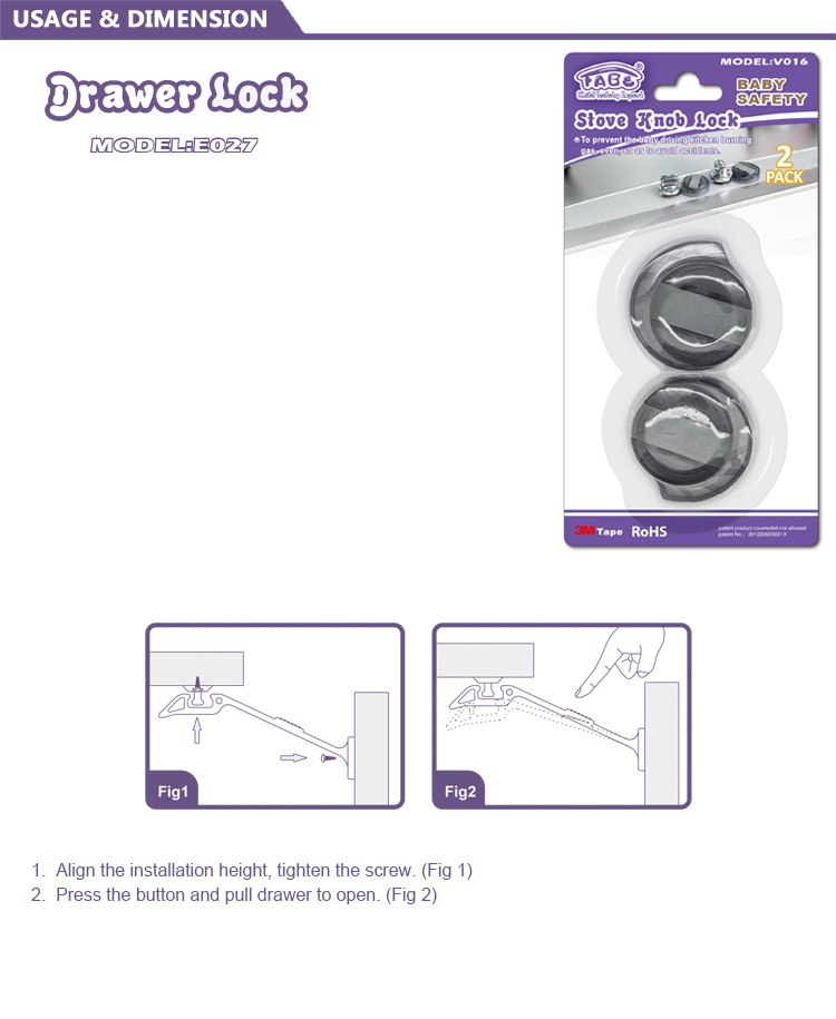 Drawer Locks for Kids